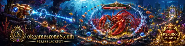 OKGAMES Fishing scene with moving ocean targets