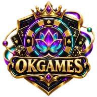 OKGAMES crowned brand crest